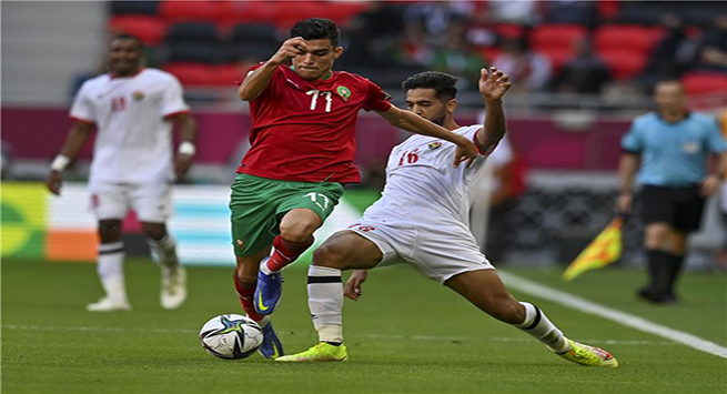 الأردن 0×4المغرب