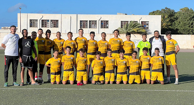 الشباب الرياضي عين الترك فئة اقل من 15 سنة