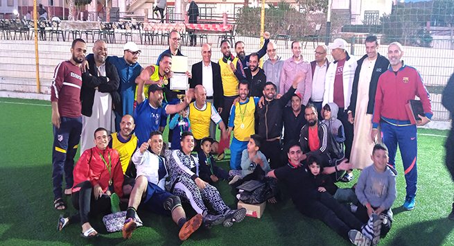 دورة كروية الإقامات الجامعية بمستغانم