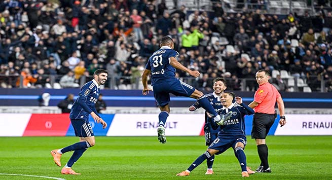 Samir CHERGUI of Paris FC celebrates his goal during the Ligue 1 McDonald's match between Paris and Nantes at Stade Jean Bouin on October 24, 2025 in Paris, France. (Photo by Baptiste Fernandez/Icon Sport)