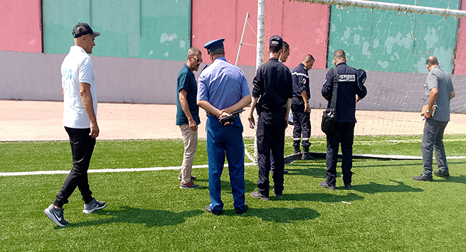 لجنة تأهيل الملاعب