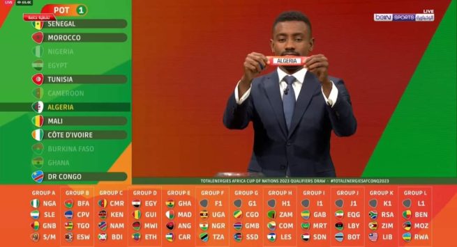 قرعة تصفيات كأس أمم إفريقيا 2023 بكوت ديفوار